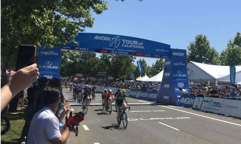 Kendall Ryan remporte la 1re étape du Tour de Californie féminin