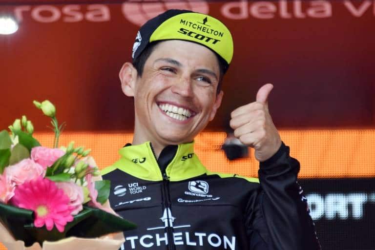 Esteban Chaves, vainqueur de l’étape 6 du Tour d’Italie 2018 : « Un jour fantastique »