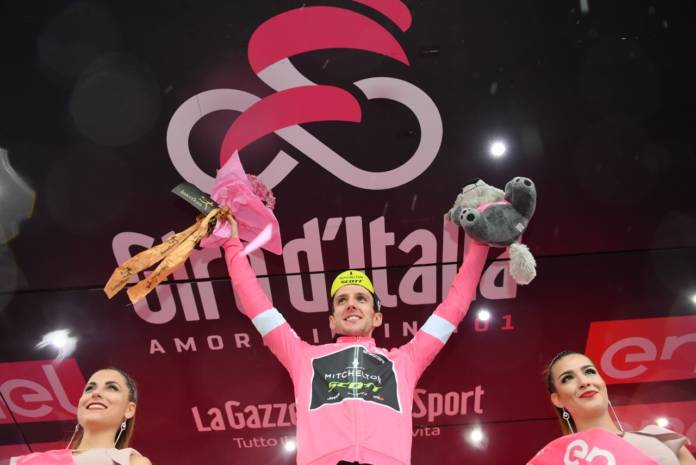 Reaction Simon Yates etape 17 Tour d'Italie 2018