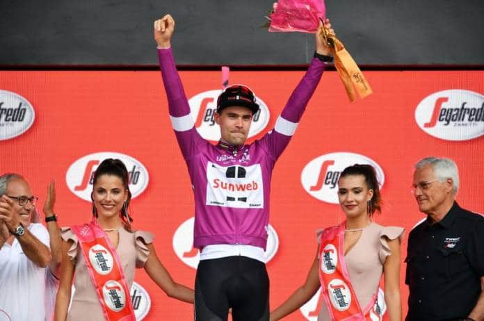 Tom Dumoulin réaction étape 1 Tour d'Italie 2018