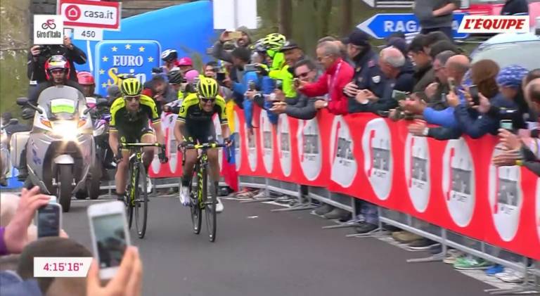 VIDEOS Tour d’Italie 2018 étape 6