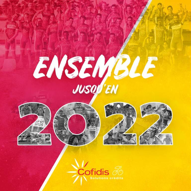 Cofidis prolonge son partenariat jusqu’à la fin de saison 2022