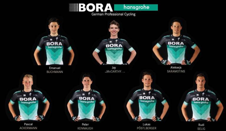 La compo Bora-hansgrohe sur le Critérium du Dauphiné