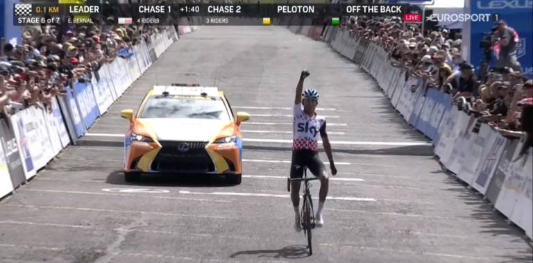 Egan Bernal reprend le pouvoir au Tour de Californie