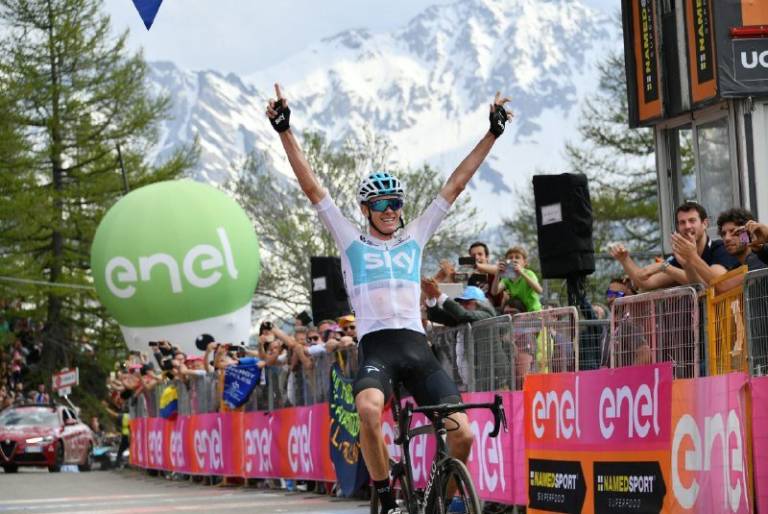 Chris Froome devient le nouveau patron du Giro 2018