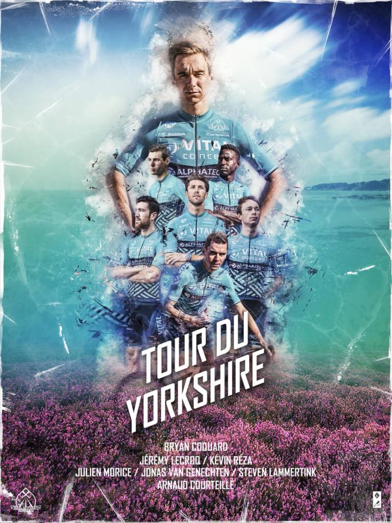 Vital Concept Cycling Club avec Bryan Coquard au Tour de Yorkshire