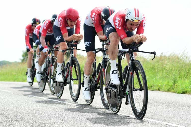 Le gel aérodynamique utilisé par Lotto Soudal sur le Critérium du Dauphiné 2018 interdit par l’UCI