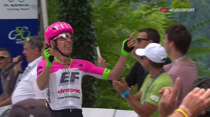 Rigoberto Uran remporte etape 3 Tour de Slovenie 2018