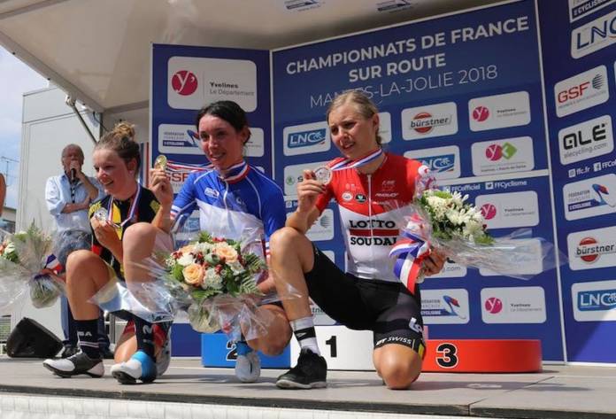Aude Biannic championne de france 2018 cyclisme sur route