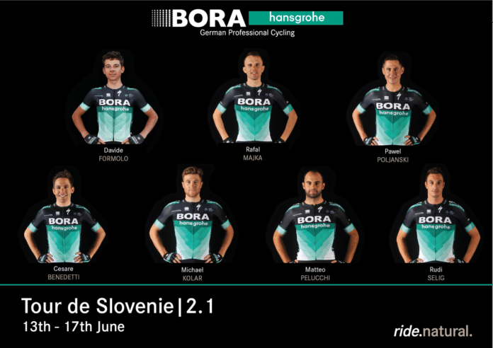 Tour de Slovénie compo Bora Hansgrohe