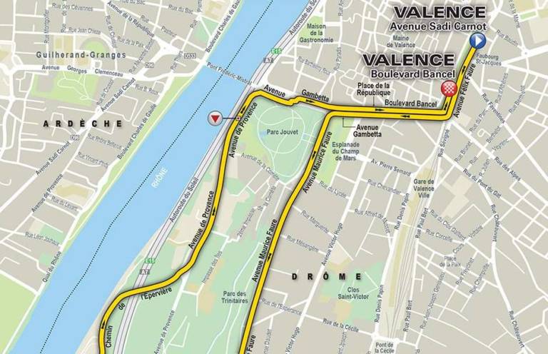 Présentation du prologue (6,6 km) du Critérium du Dauphiné 2018