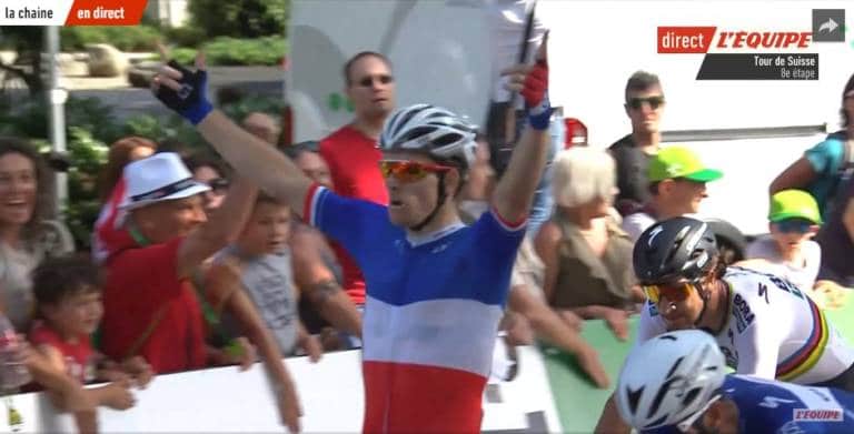 Arnaud Démare remporte la 8e étape du Tour de Suisse au sprint