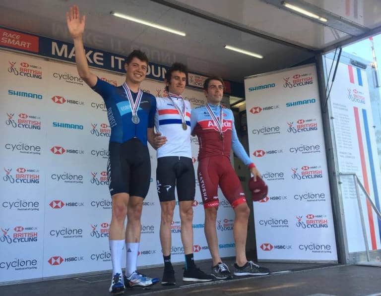 Geraint Thomas, champion de Grande-Bretagne du chrono