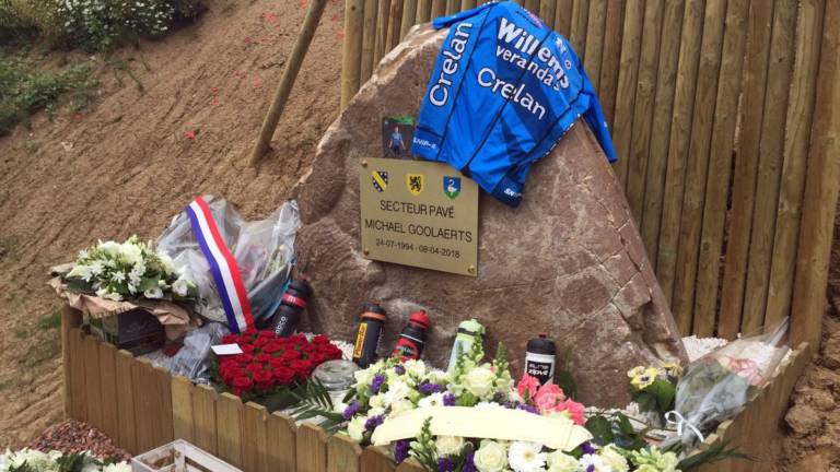 Un secteur pavé de Paris-Roubaix en hommage à Michael Goolaerts