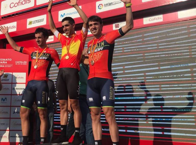 Jonathan Castroviejo (Sky) conserve son titre sur le chrono