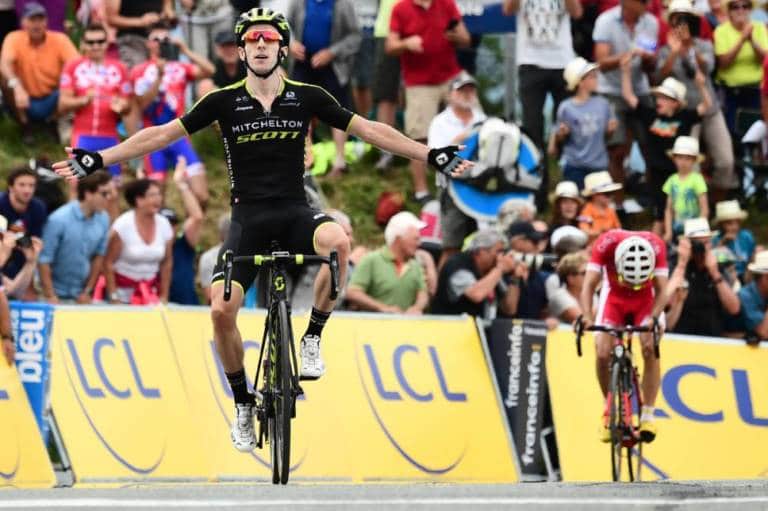 Mitchelton-Scott avec Adam Yates et Daryl Impey sur le Tour de France 2018