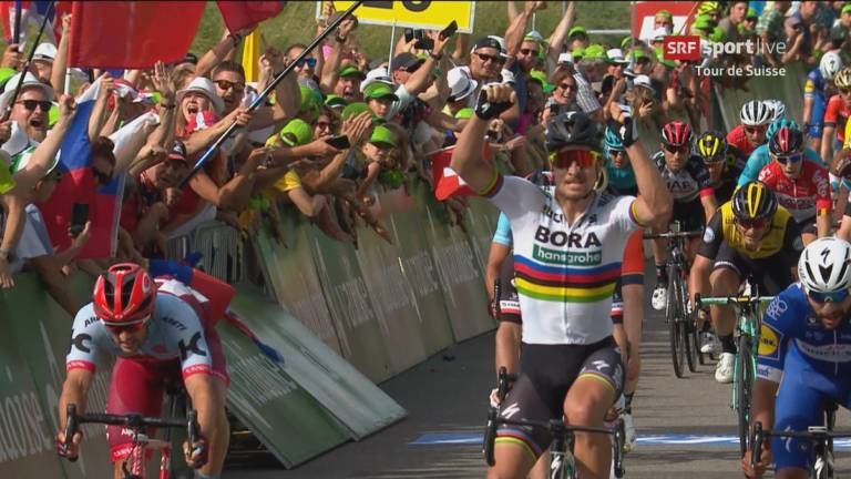 Peter Sagan vainqueur de la 2e étape sur le Tour de Suisse