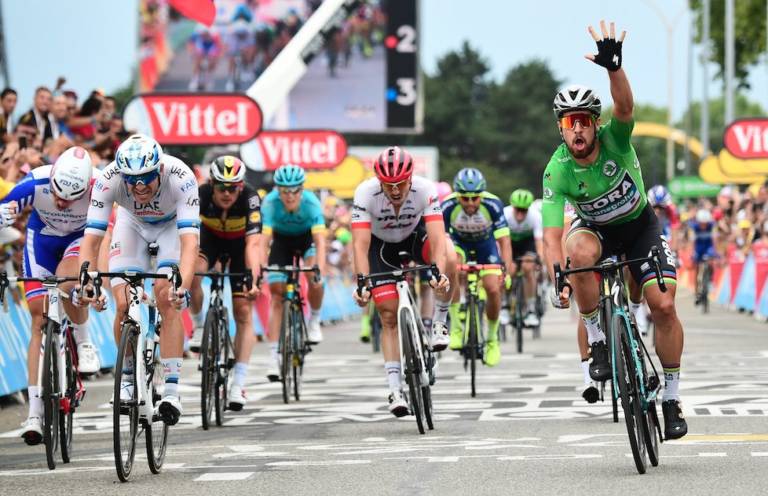 Peter Sagan décroche en patron une troisième victoire au sprint