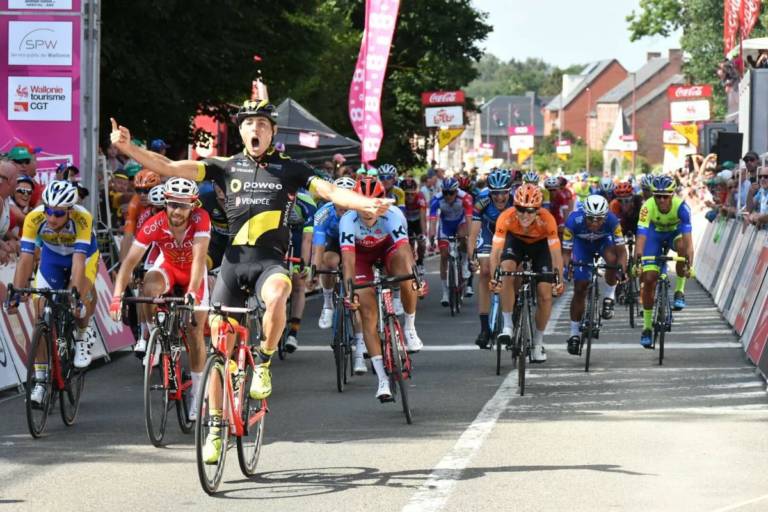 Romain Cardis s’impose d’entrée sur le Tour de Wallonie