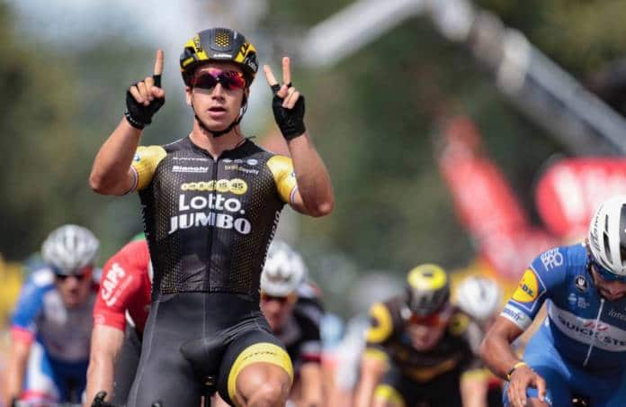 Dylan Groenewegen l'emporte à Amiens sur le Tour de France 2018