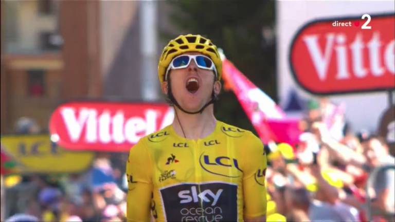 Deuxième victoire d’étape consécutive pour Geraint Thomas
