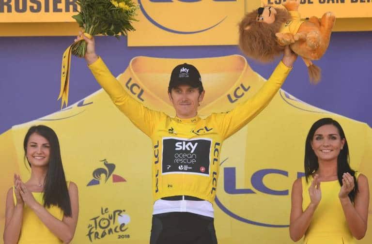 Geraint Thomas devient le nouveau patron du Tour de France