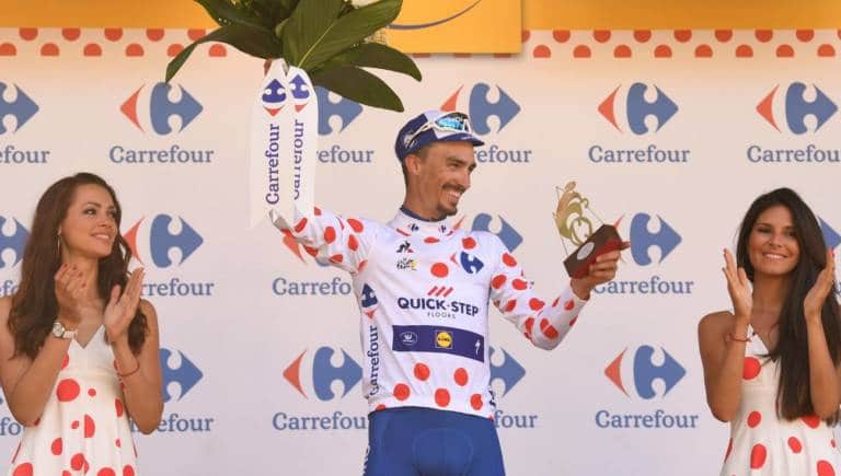 Julian Alaphilippe remporte une deuxième étape du Tour