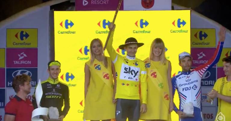 Dernière étape gagnée par Simon Yates, le général pour Michal Kwiatkowski