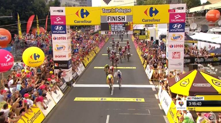 Pascal Ackermann (Bora-Hansgrohe) double la mise au Tour de Pologne