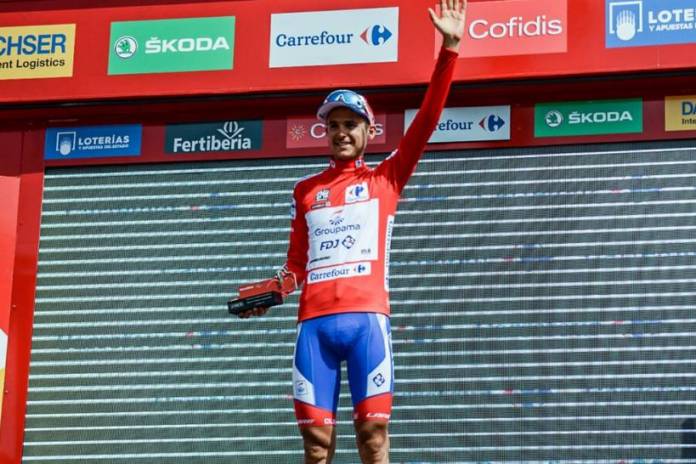 Rudy Molard leader du Tour d'Espagne 2018
