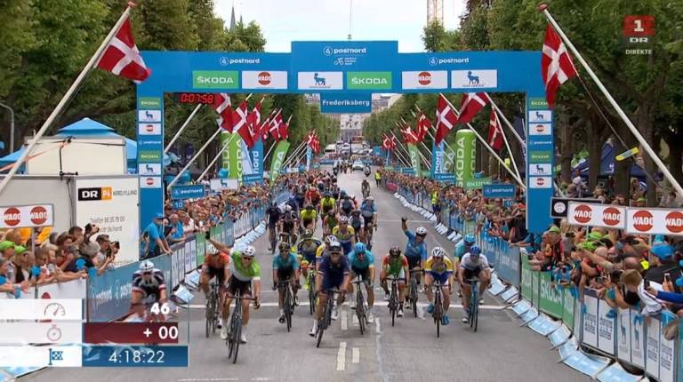 Victoire d’étape pour Merlier, le général pour Van Aert au Tour du Danemark