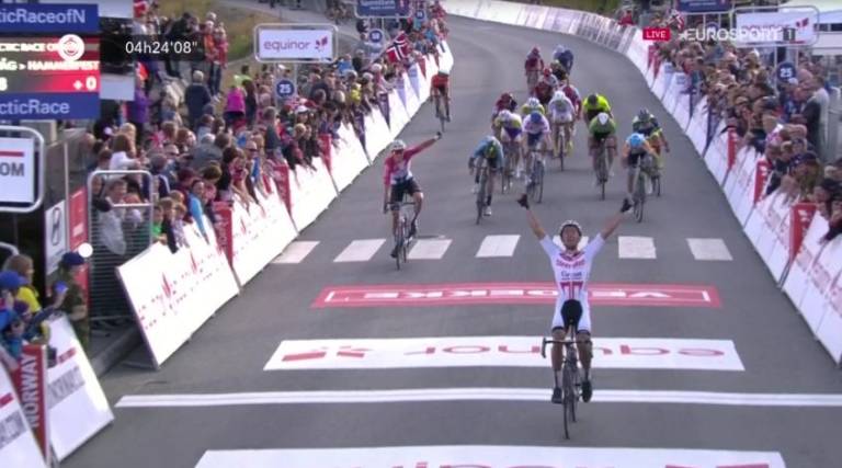 Adam Toupalik débloque son compteur à l’Arctic Race of Norway