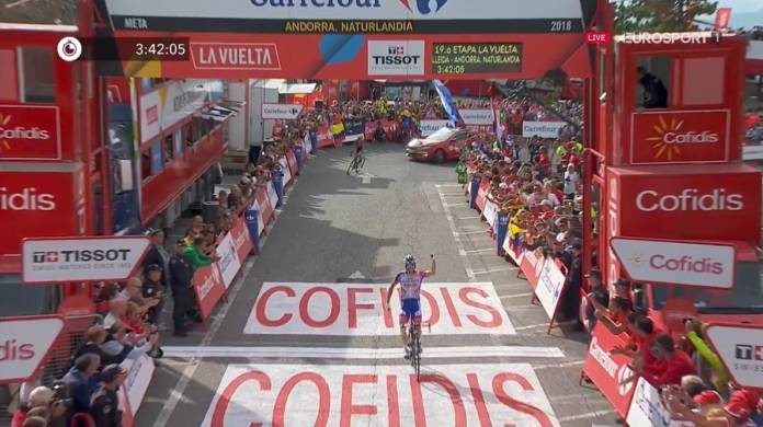 Thibaut Pinot réussit sa Vuelta