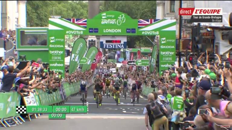 Dernière étape pour Caleb Ewan, victoire finale pour Julian Alaphilippe