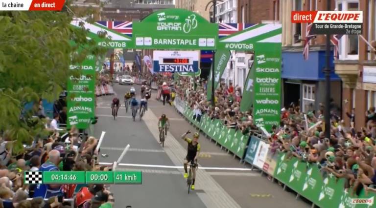 Cameron Meyer s’illustre au Tour de Grande Bretagne
