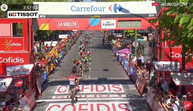 Jelle Wallays joue un mauvais tour aux meilleurs sprinteurs