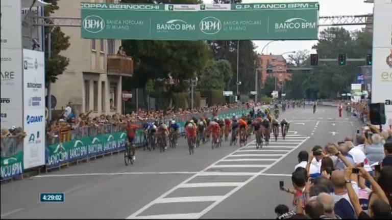 Sonny Colbrelli domine nettement la Coppa Bernocchi