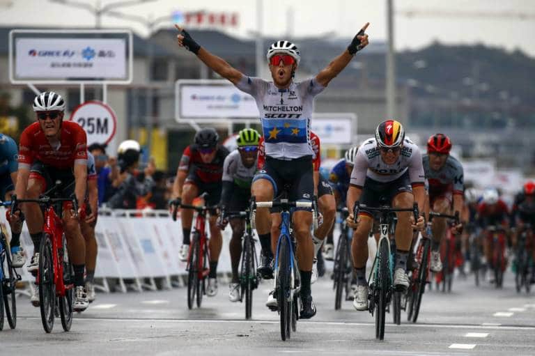 Matteo Trentin enlève la 5ème étape du Tour de Guangxi, Moscon reste leader