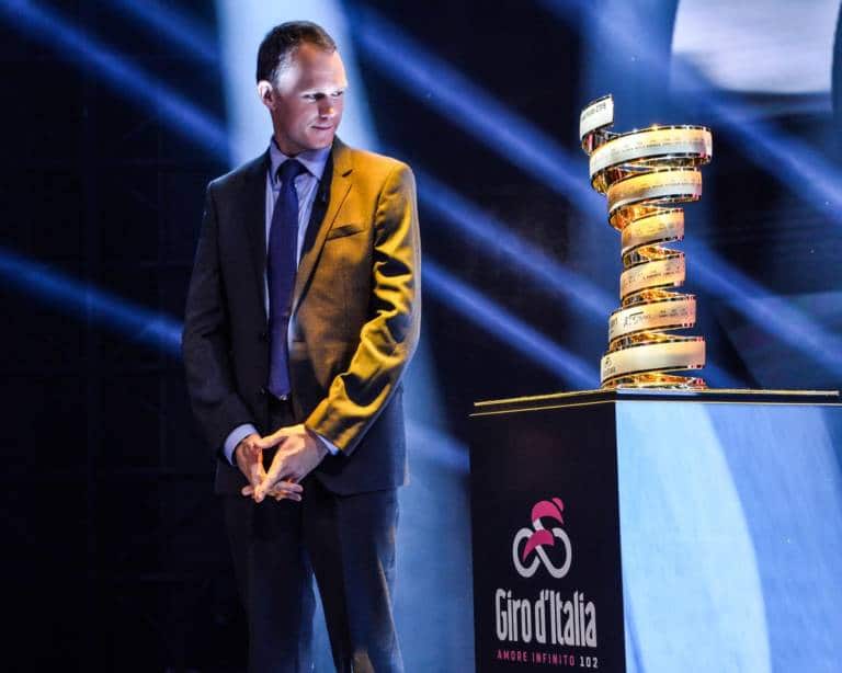 Chris Froome pas encore certain de défendre son titre au Giro