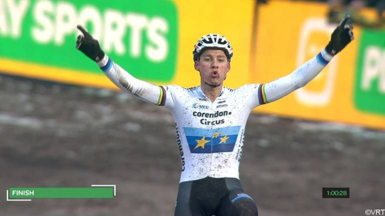 Mathieu Van der Poel impose sa loi à Zonhoven