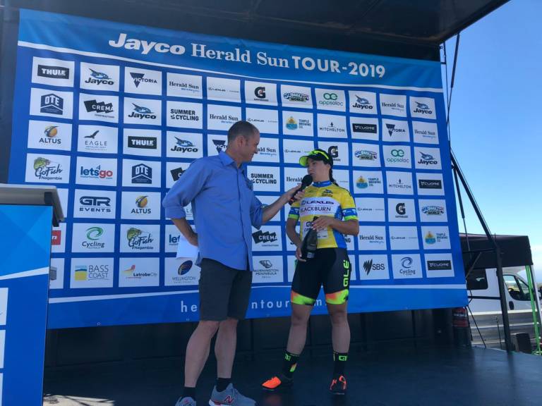 Chloe Hosking s’impose sur la 1ère étape de l’Herald Sun Tour