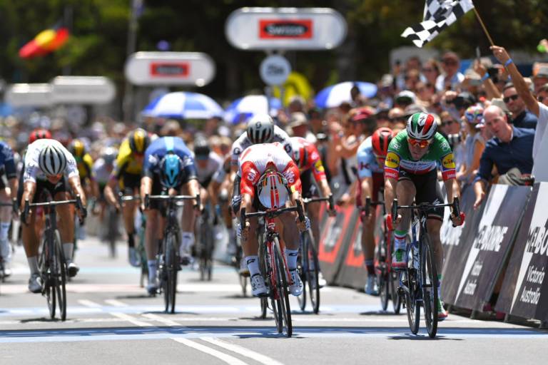 Elia Viviani remporte la Cadel Evans Great Ocean Road Race