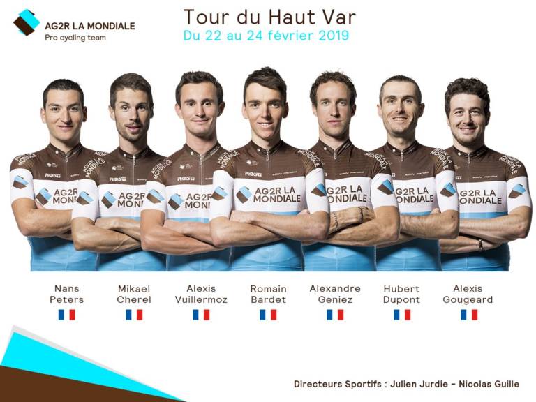 Romain Bardet, la première course de l’année au Tour du Haut Var