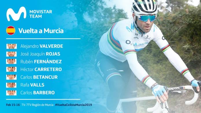 Alejandro Valverde pour une 6e victoire au Tour de Murcie