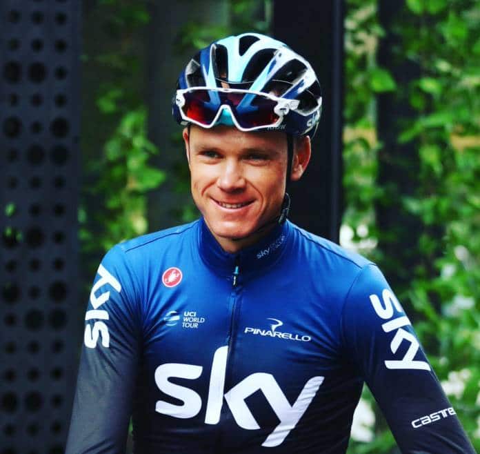 Chris Froome engagés sur le Tour de Yorkshire 2019