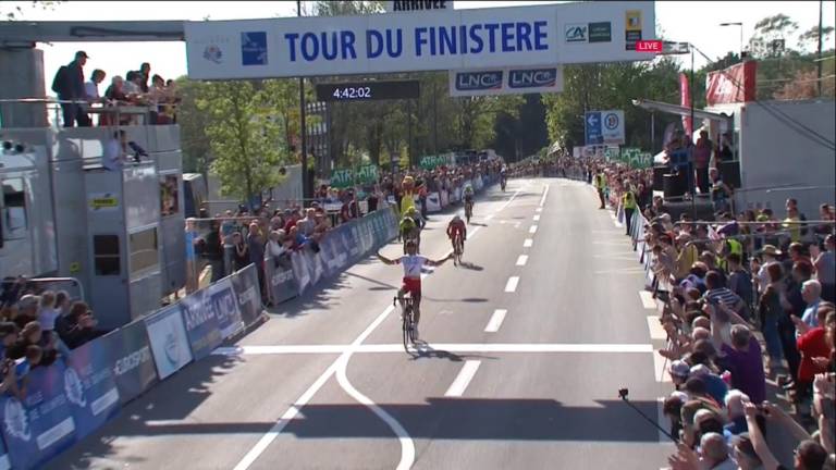 Julien Simon, le plus fort sur le Tour du Finistère