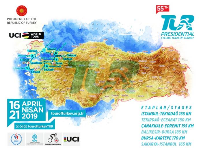 Tour de Turquie 2019 parcours et favoris