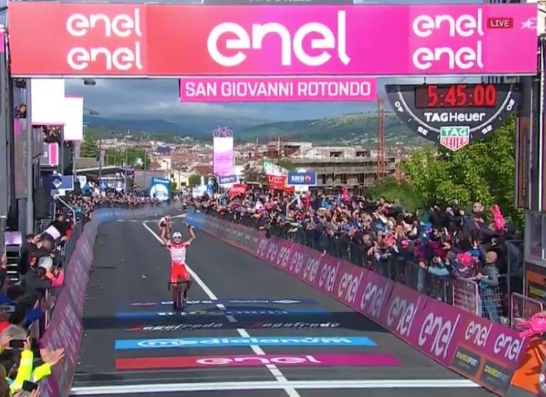 Classement étape 6 Giro 2019 (Cassino – San Giovanni Rotondo)