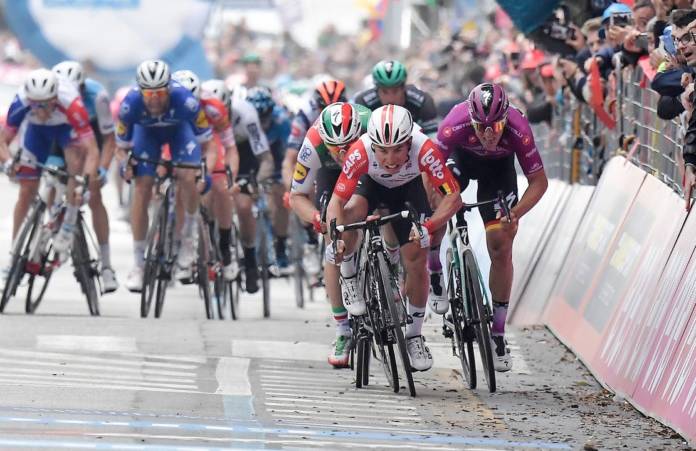 Classements étape 8 Giro 2019