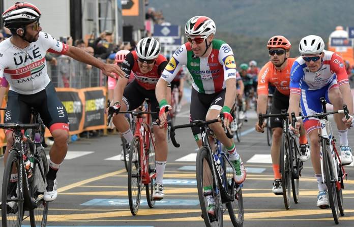 Classements étape 3 Giro 2019 et maillots distinctifs